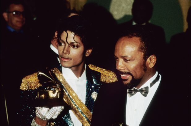 Michael Jackson y Quincy Jones, 1984