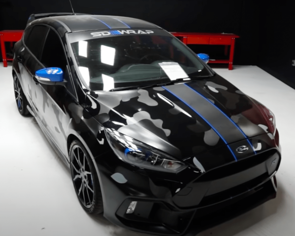 Un Ford Focus RS es otra de las posesiones más preciadas de Paul