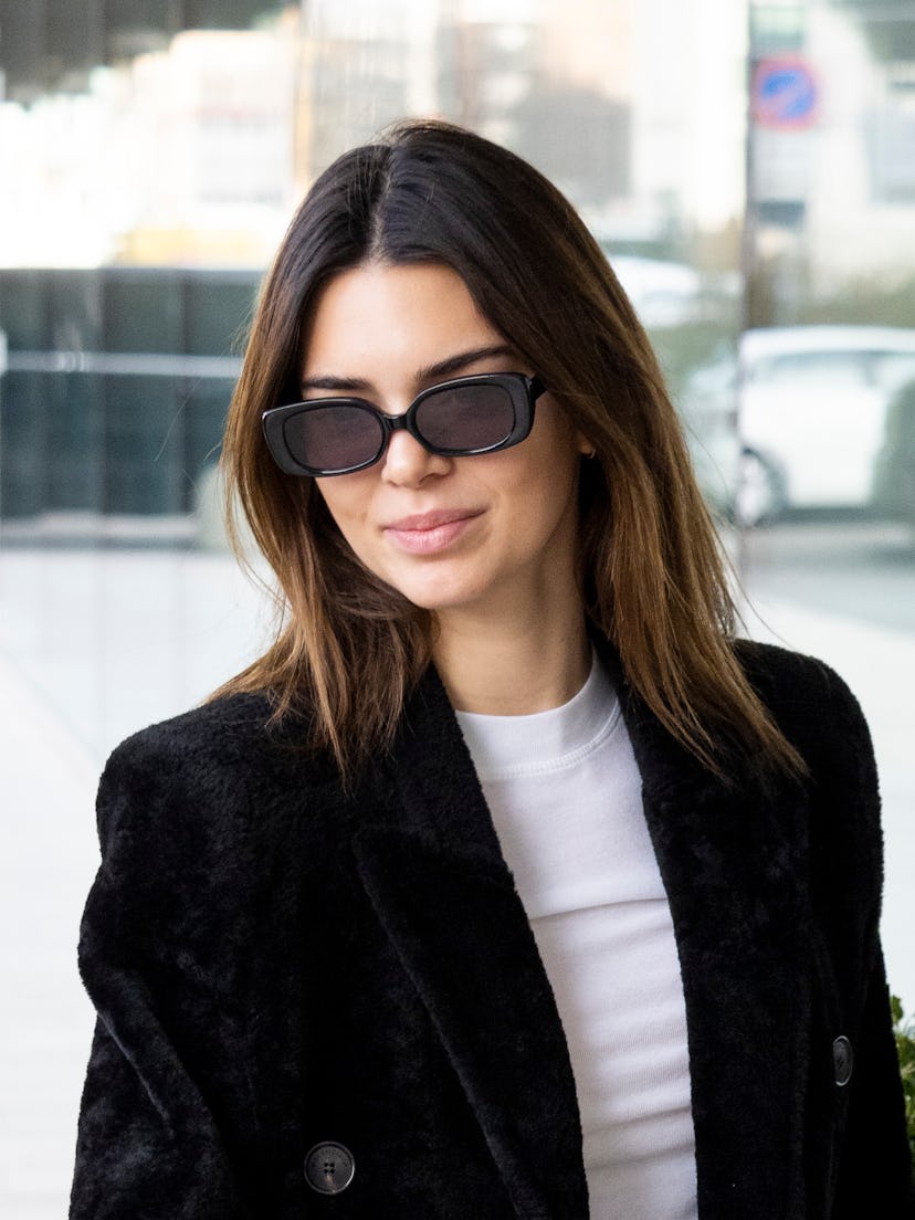 kendall jenner ombre cabello castaño 