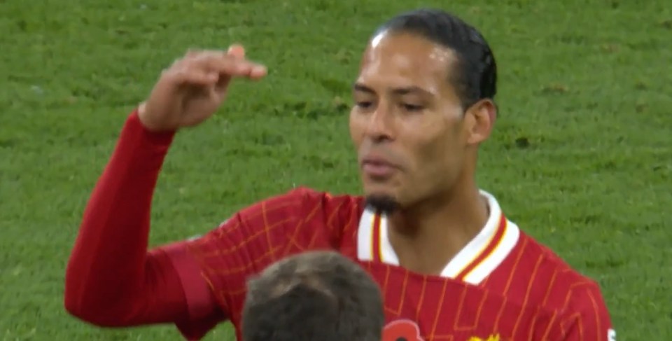 Virgil van Dijk estaba furioso por la forma en que cayó la estrella de Villa