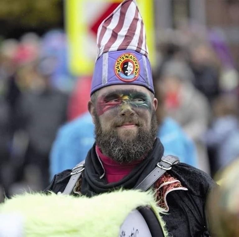 Toon siempre estaba dispuesto a asistir a una fiesta de carnaval (foto: colección privada).