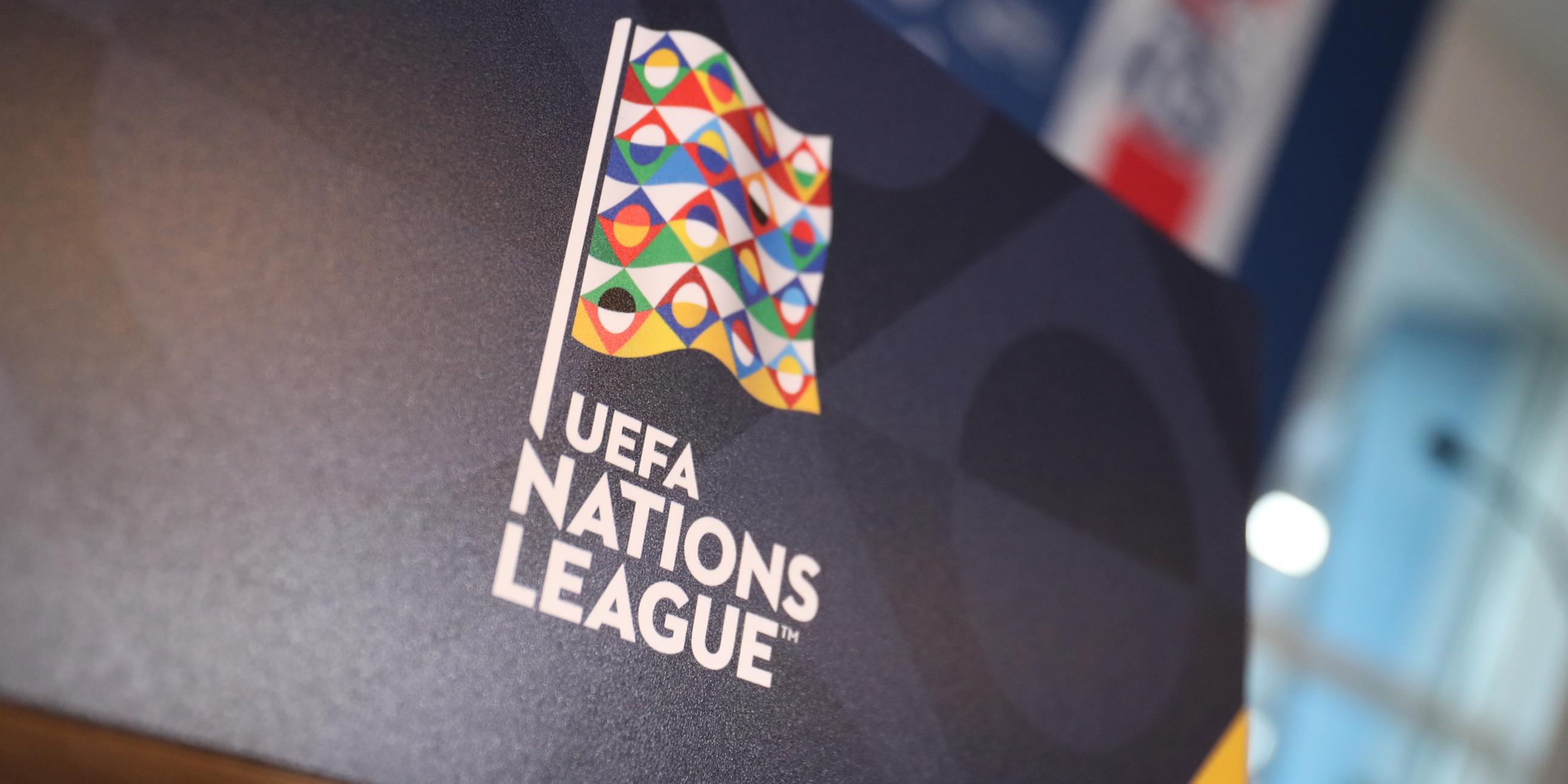 El logotipo de la Liga de Naciones de la UEFA