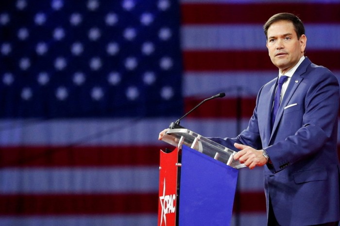 Senador Marco Rubio, candidato de Trump a secretario de Estado