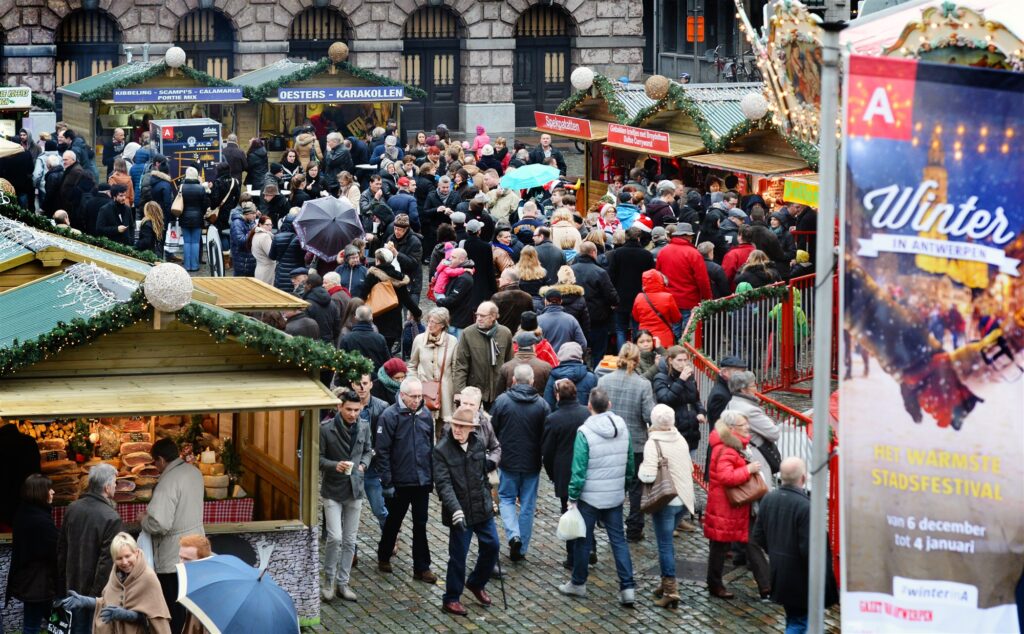 ANP-330379813 Mercado navideño de Amberes