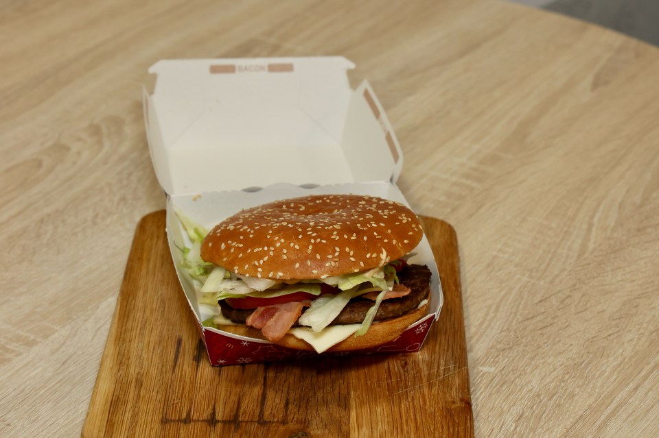 The Big Tasty regresa a los menús, con tocino opcional por £ 8,39