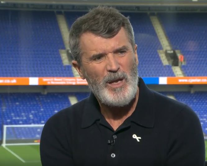 Roy Keane afirmó que lo habrían expulsado por el desafío.