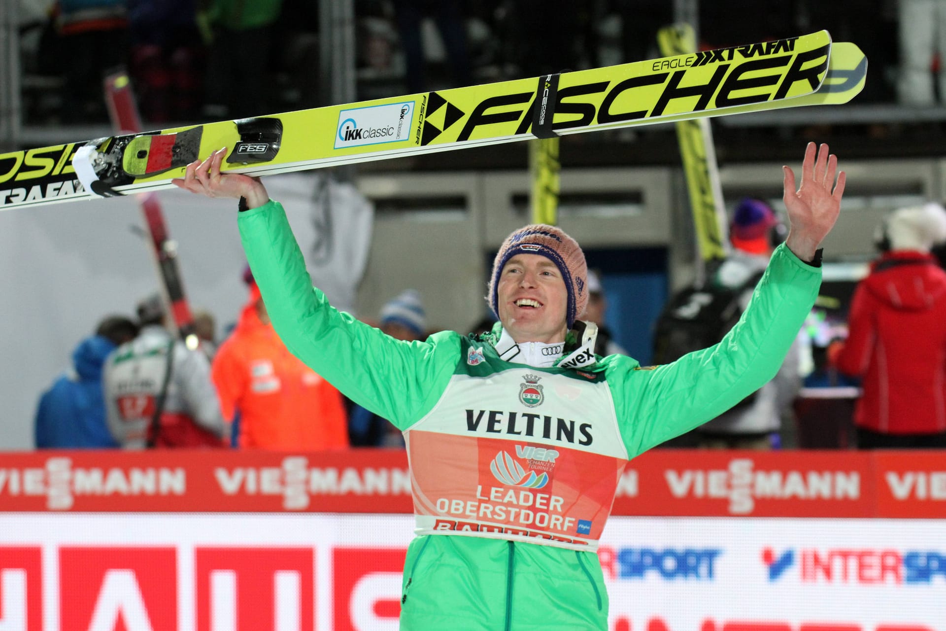 Severin Freund consiguió la victoria en la Copa del Mundo en la temporada 2014/15.