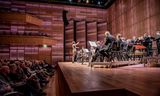 Ensemble Pygmalion con el director Raphaël Pichon, el sábado en el Muziekgebouw aan 't IJ.