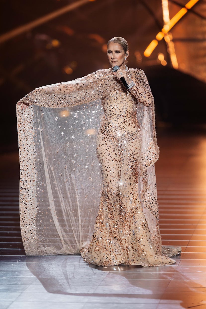 Actuación de Celine Dion Espectáculo del 45 aniversario de Elie Saab