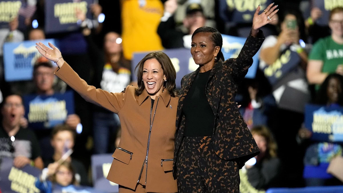 Michelle Obama está con Kamala Harris: «Por el bien de las mujeres. El derecho al aborto está en riesgo