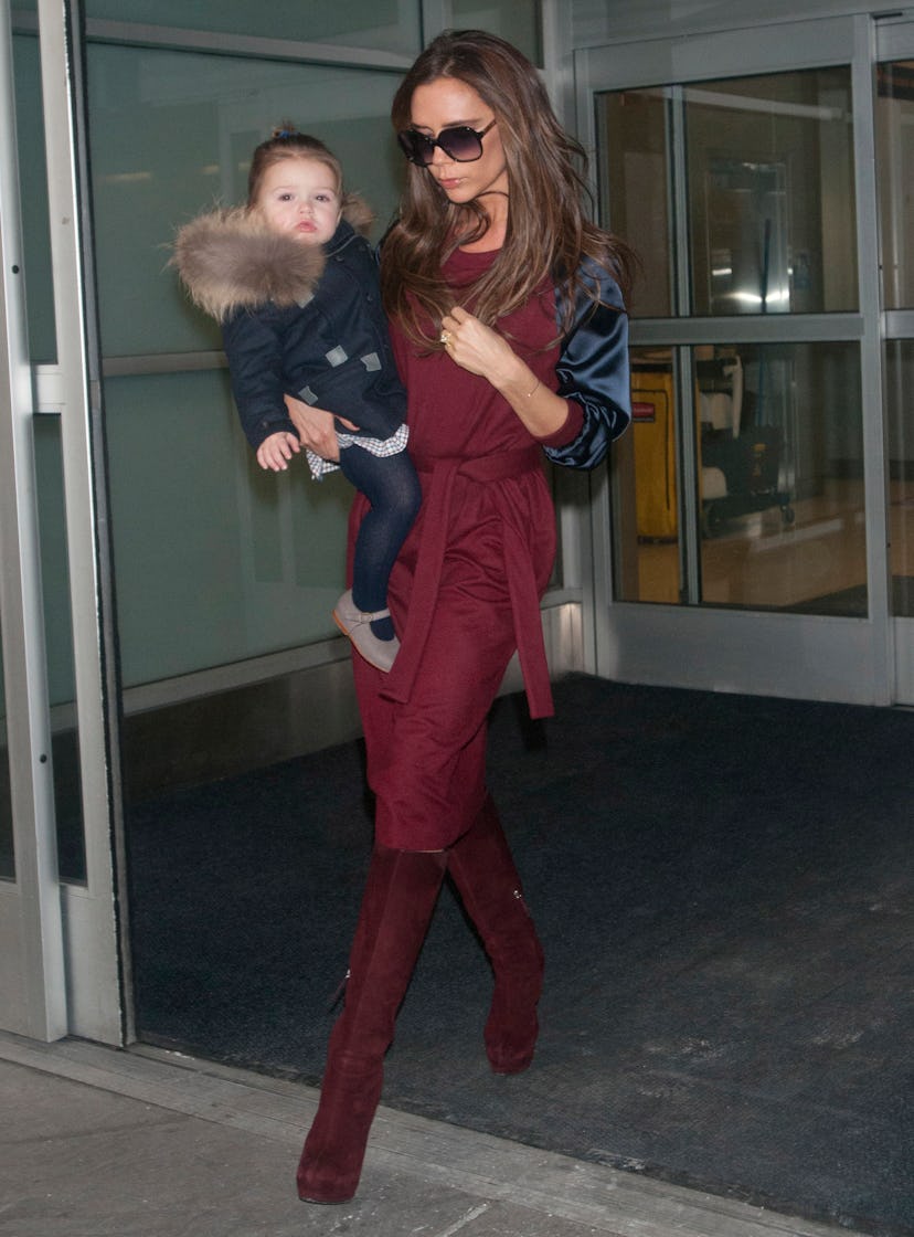 Momentos madre-hija de Victoria y Harper Beckham 2013