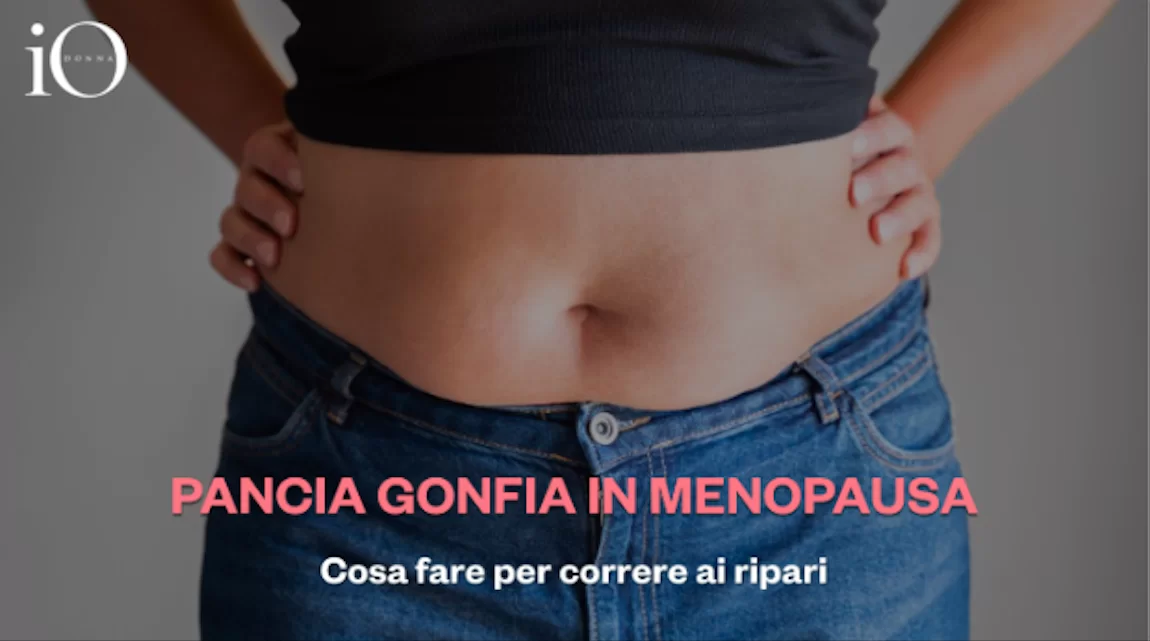 Vientre hinchado durante la menopausia: que hacer para solucionarlo