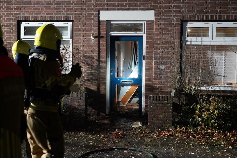 La casa resultó gravemente dañada por la explosión (foto: Jeroen Stuve/SQ Vision).