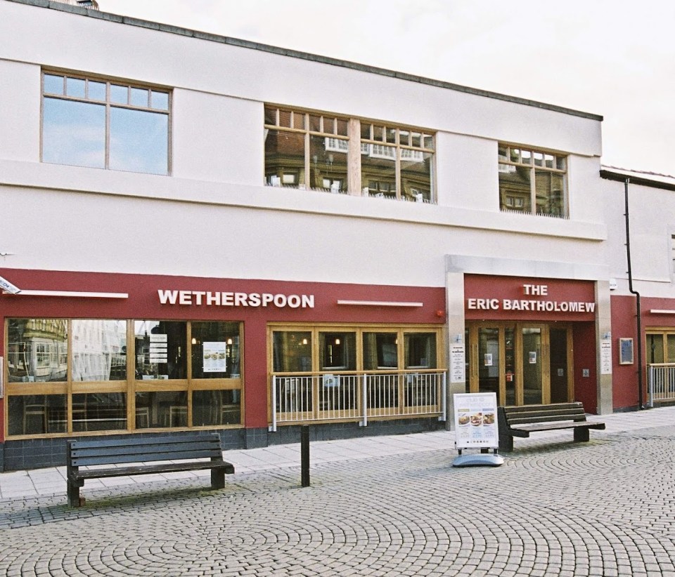 El Eric Bartholomew JD Wetherspoon en Lancashire