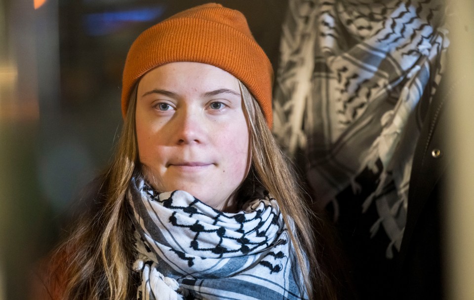 Greta Thunberg ha estado atacando a Alemania e Israel