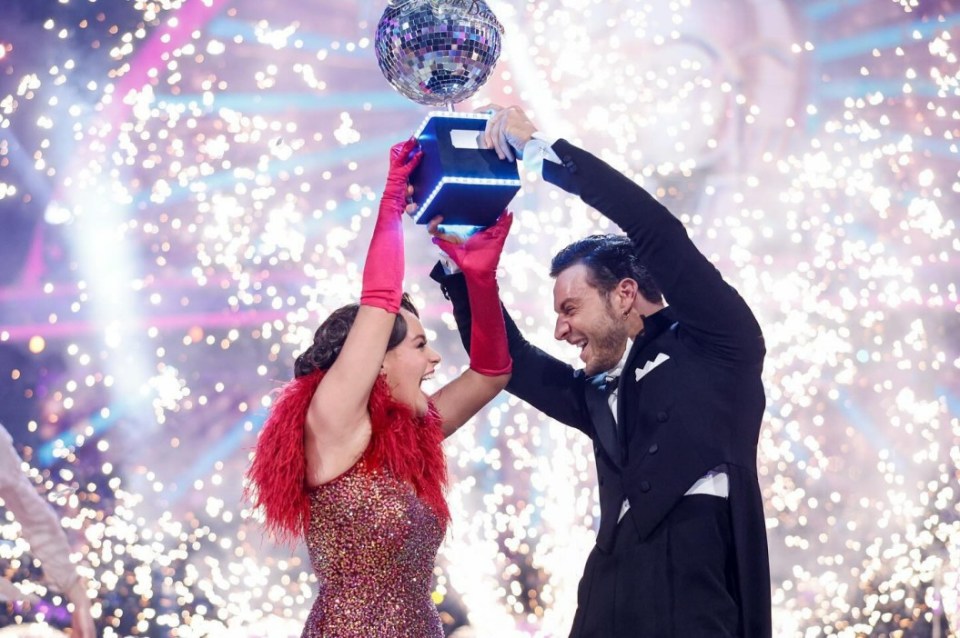 Ellie y Vito ganaron Strictly el año pasado