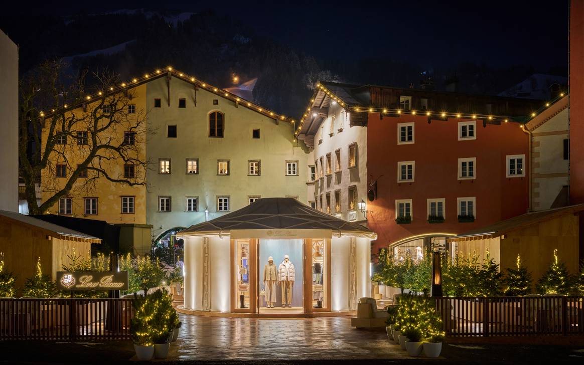 Pop-up de Loro Piana en Kitzbühel