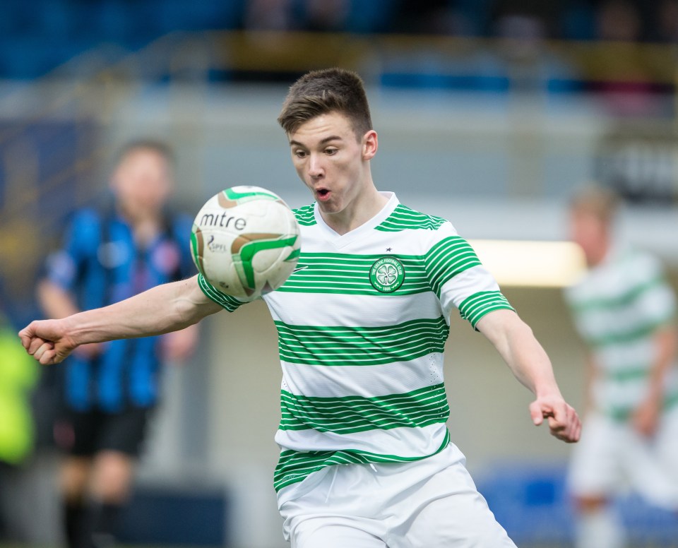 Tierney pasó por las categorías inferiores del Celtic