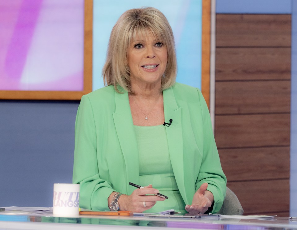 Ruth Langsford en el programa de televisión Loose Women.