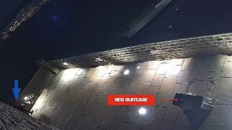 Moment Porn Star 'arroja maletas de las partes del cuerpo