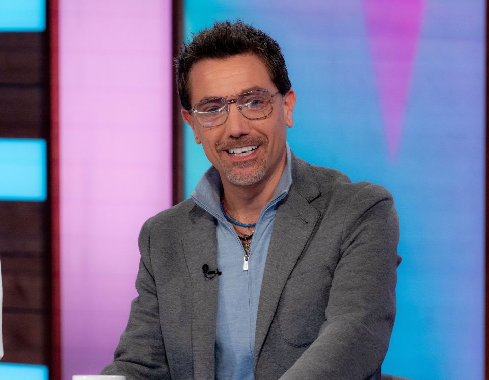 Gino d'Acampo en el programa de televisión Loose Women.