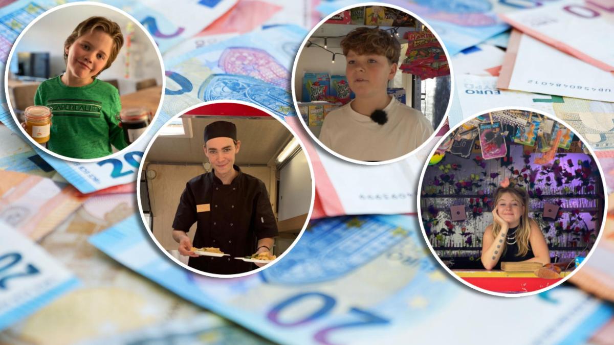 Estos jóvenes inteligentes ganaron dinero de oro con su propia