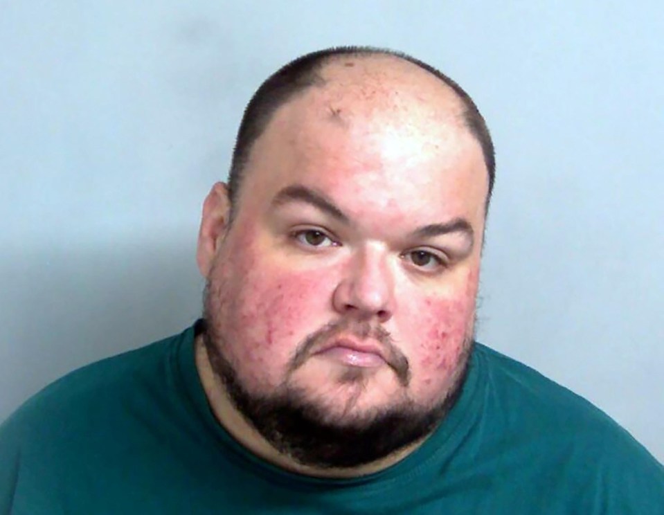 Mugshot de Gavin Plumb.