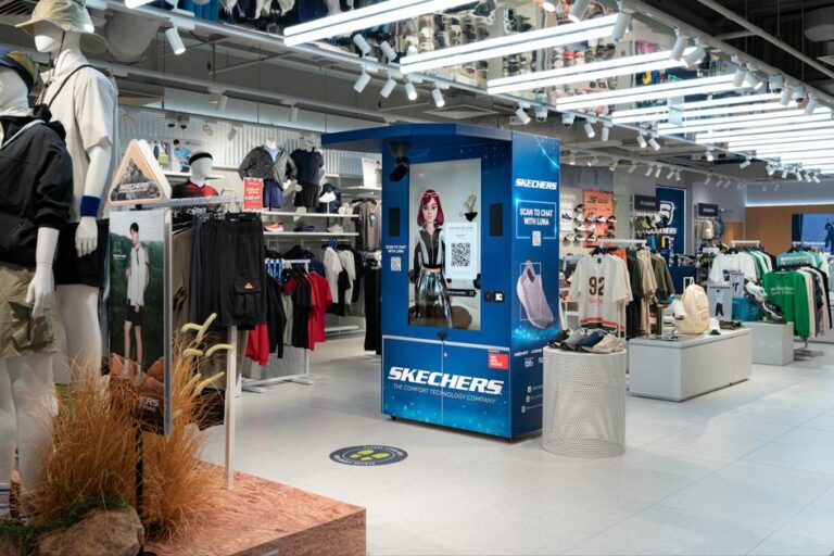 El shopassist de IA de Skechers es amigable, hablador y
