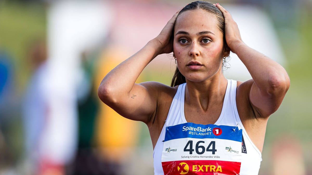 Atletismo: el corredor Solveig Vråle tuvo una fuerte inflamación pélvica