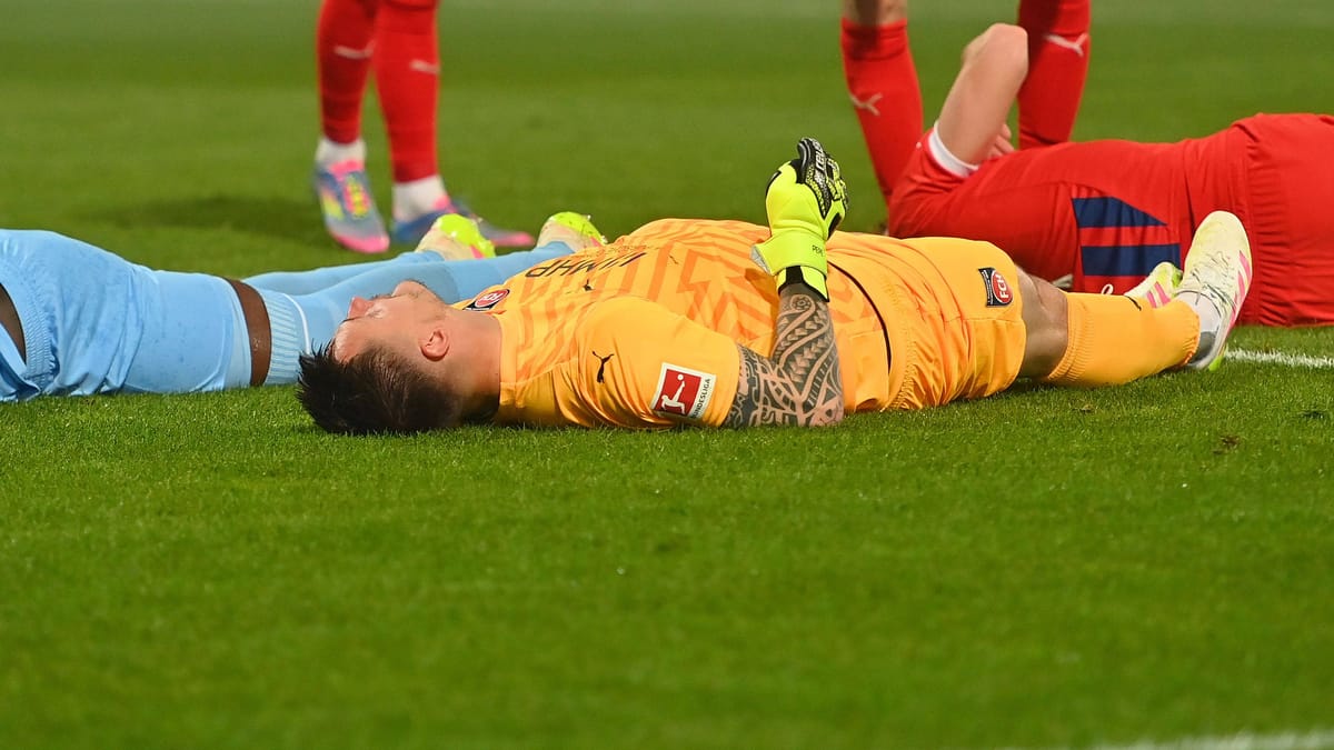 Bundesliga: Kevin Müller tiene una conmoción cerebral - diagnóstico allí