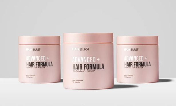Fórmula avanzada+ de cabello de Burst