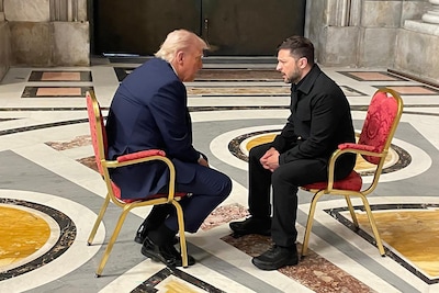 Zensky regresa a la reunión "histórica" ​​con Trump en el