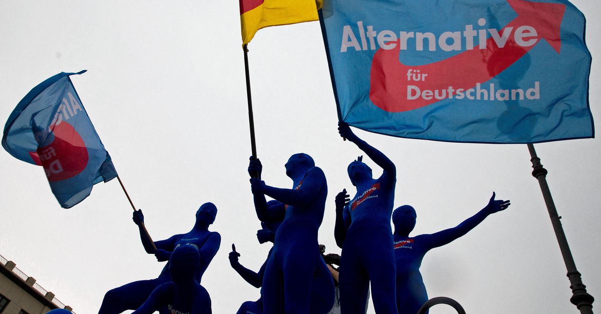 El llamado para prohibir el Afd extremista de derecha se