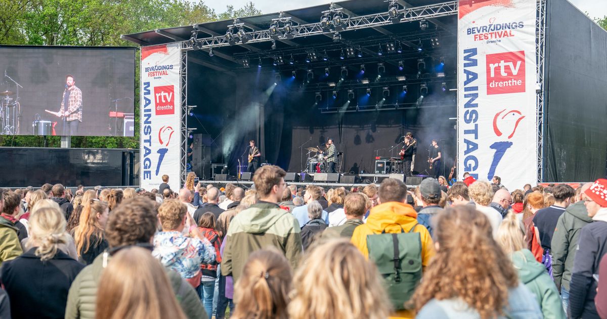 Festival de liberación, Drenthe, respira aliento después de un gabinete