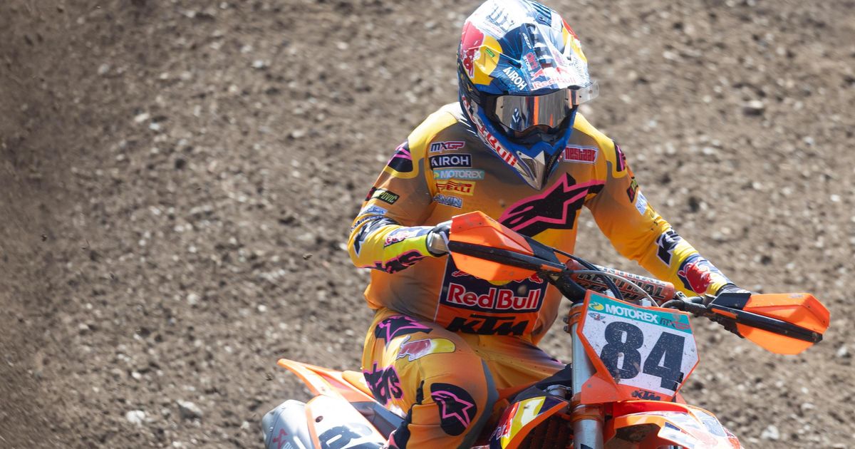 Jeffrey Herlings 'rompe la costilla' después de ser golpeado en