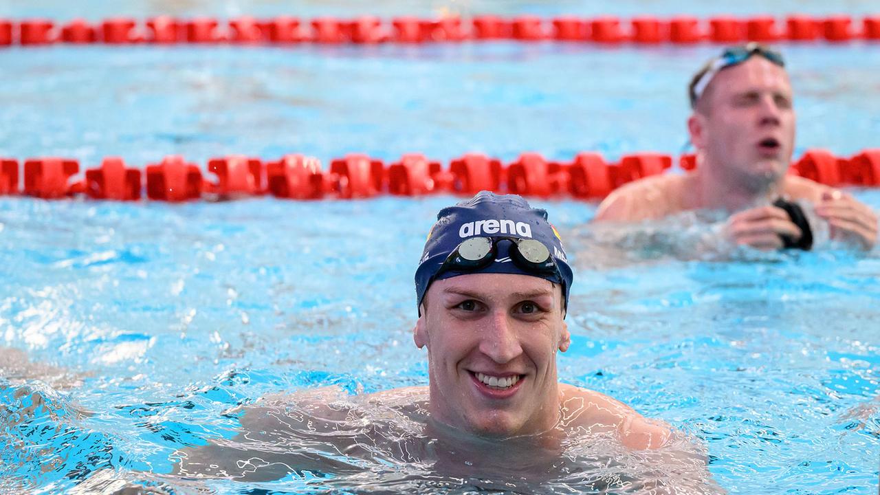 Natación DM en Berlín: Märtens con el mejor tiempo del