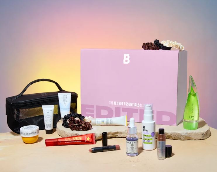 Beauty Bay Jet Set Essentials Box Contenido.
