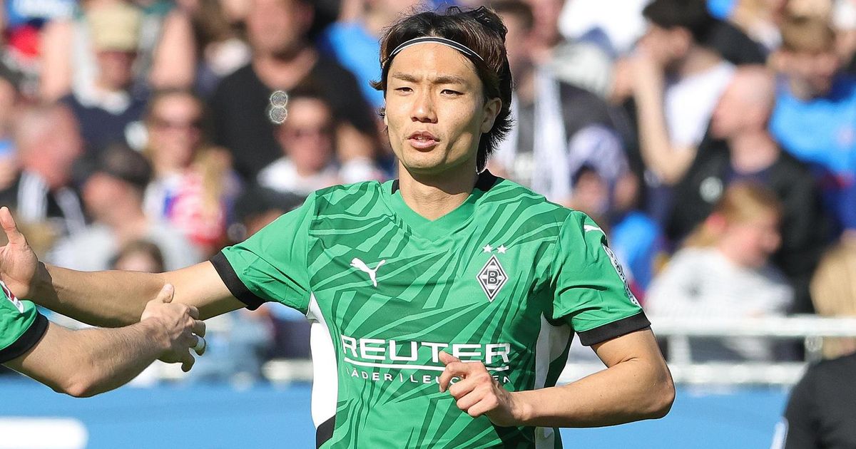 Ko Itakura de Borussia Mönchengladbach nuevamente en la imagen en