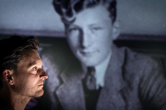 Después de la liberación, el abuelo de Boike de Groningen