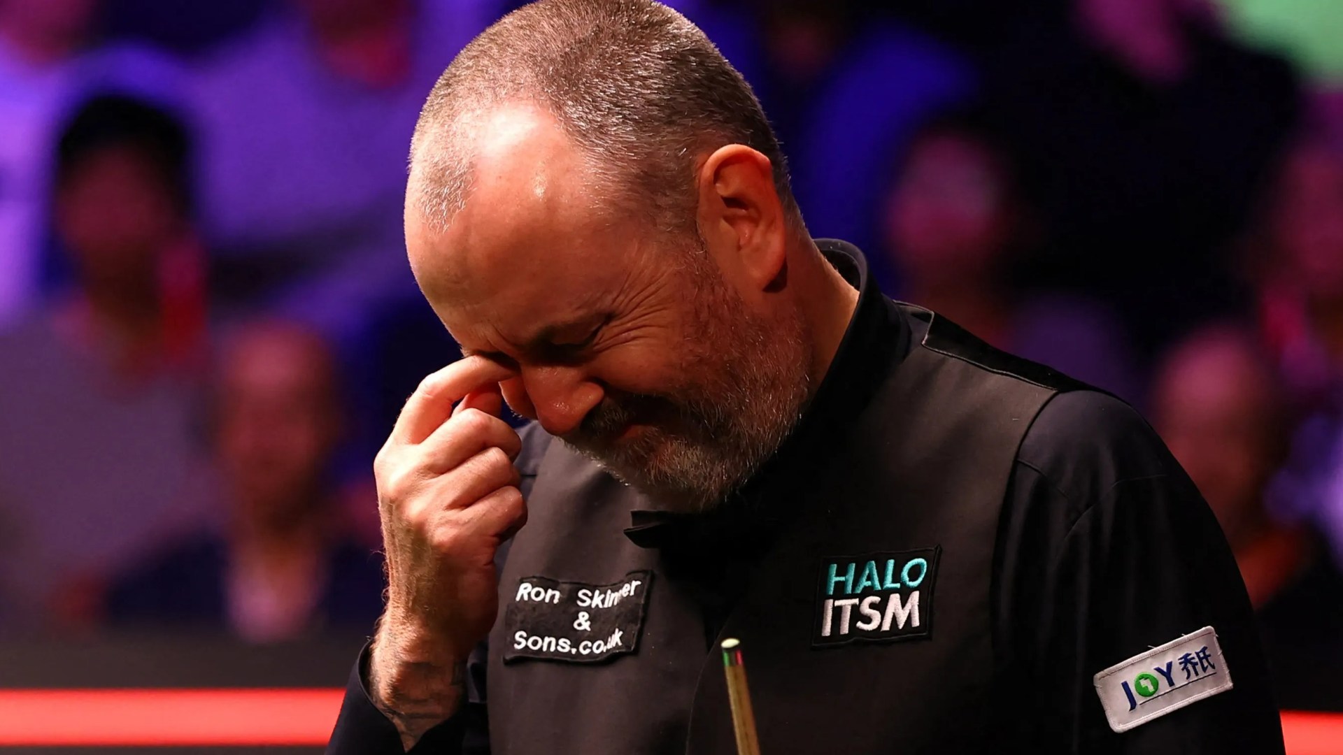 Mark Williams publica un tweet preocupante a mitad de camino