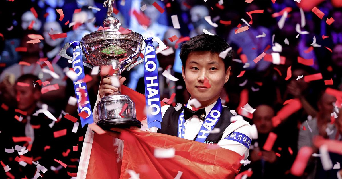 Controvertido Zhao Xingong Primer campeón mundial chino Snooker