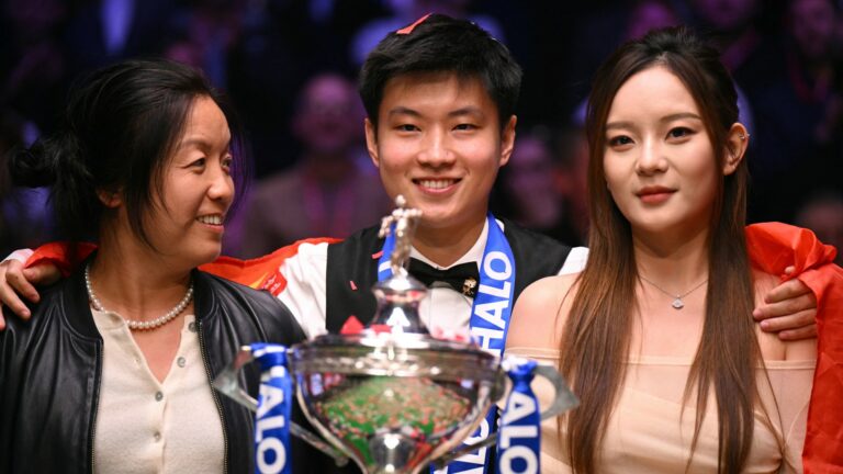 ¿Quién es la novia de Snooker World Champion Zhao Xintong?