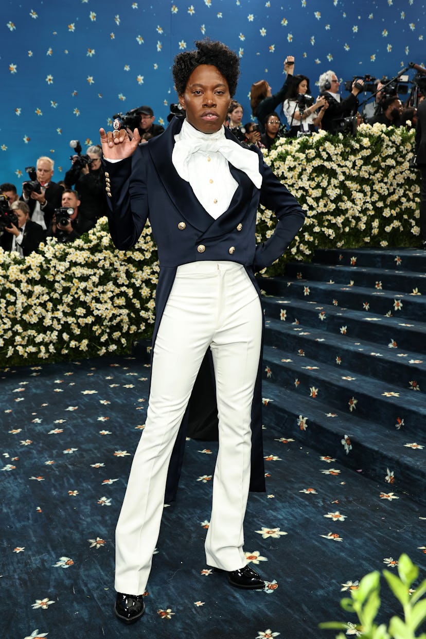 Nueva York, Nueva York - 05 de mayo: Jeremy O. Harris asiste a la Gala Met 2025 celebrando "Superfine: Tail ...