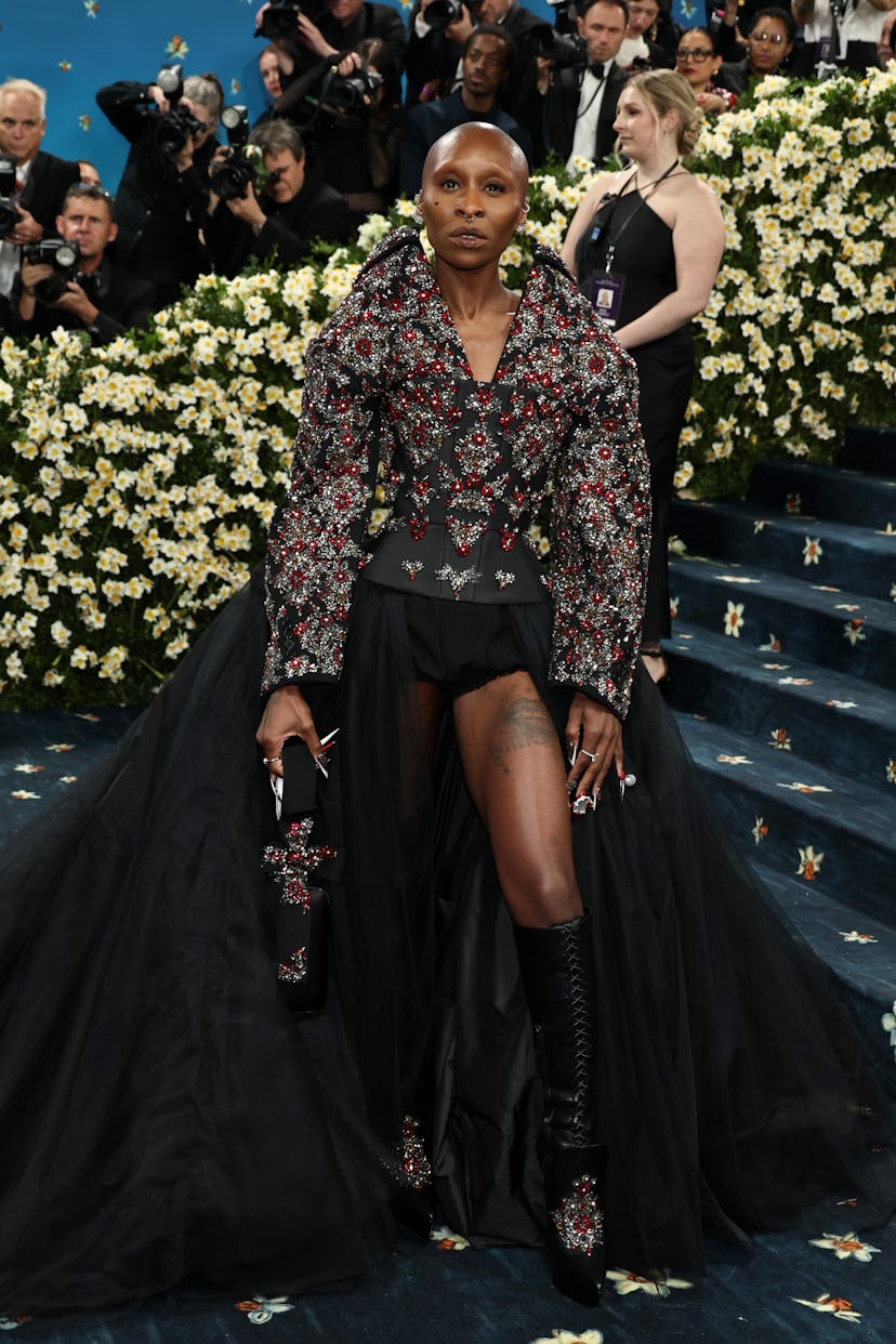 Nueva York, Nueva York - 05 de mayo: Cynthia Erivo asiste a la Gala Met 2025 Celebrating "Superfine: Tailori ...