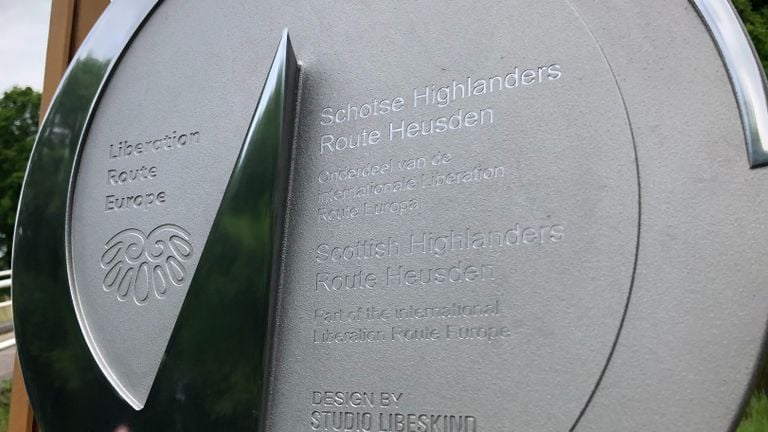 Plaquette temporal que se reveló (Foto: Willem-Jan Joachems)