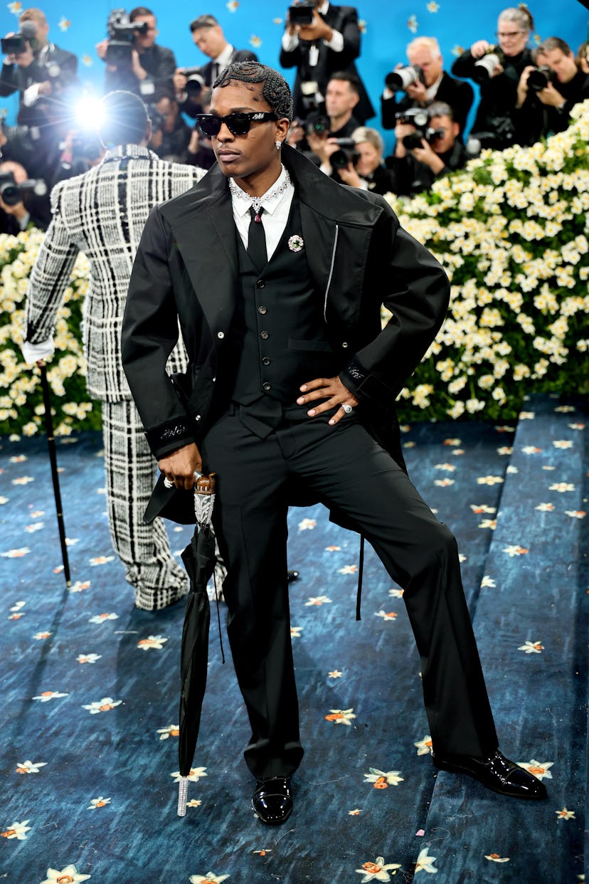 Nueva York, Nueva York - 05 de mayo: Copresidente de Met Gala, A $ AP Rocky asiste a la Gala Met 2025 Celebrating "Su ...