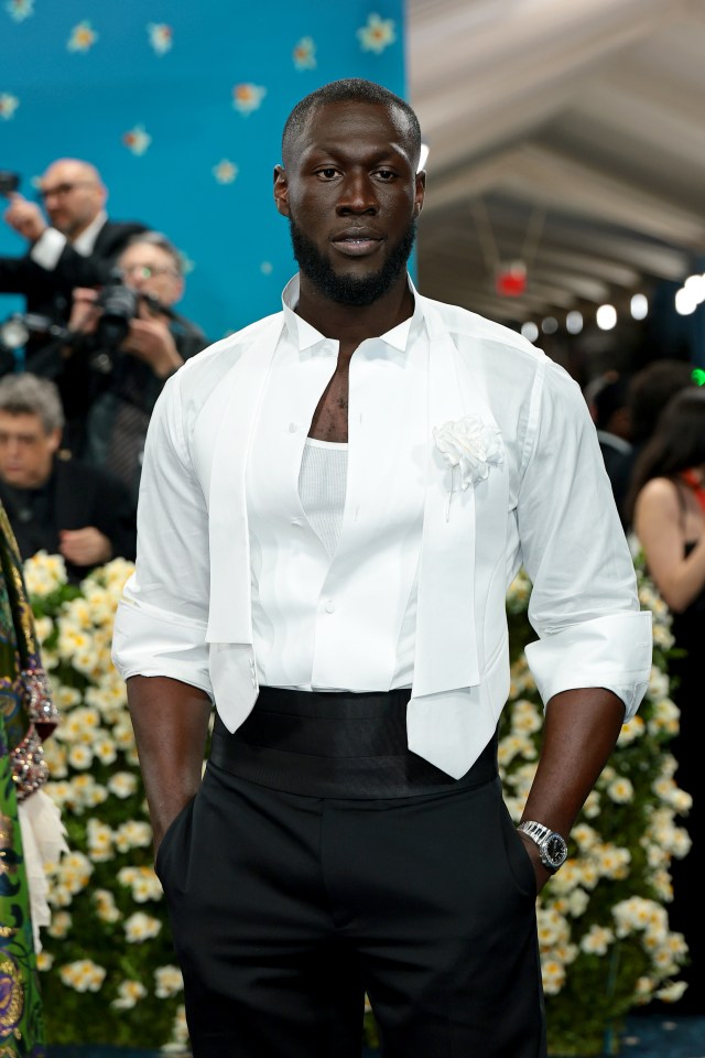 Stormzy en la Gala Met.