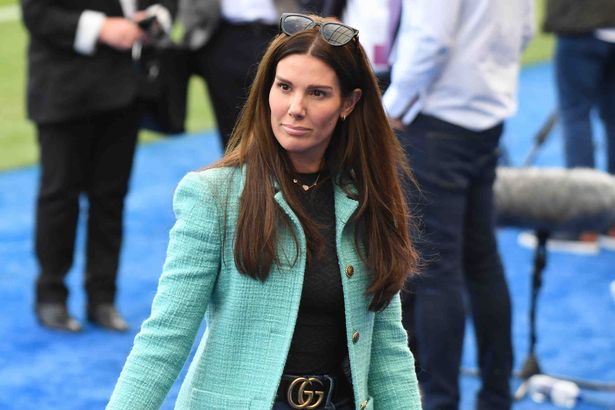 Rebekah Vardy durante el partido de la Premier League entre Leicester City y Southampton en el King Power Stadium, Leicester