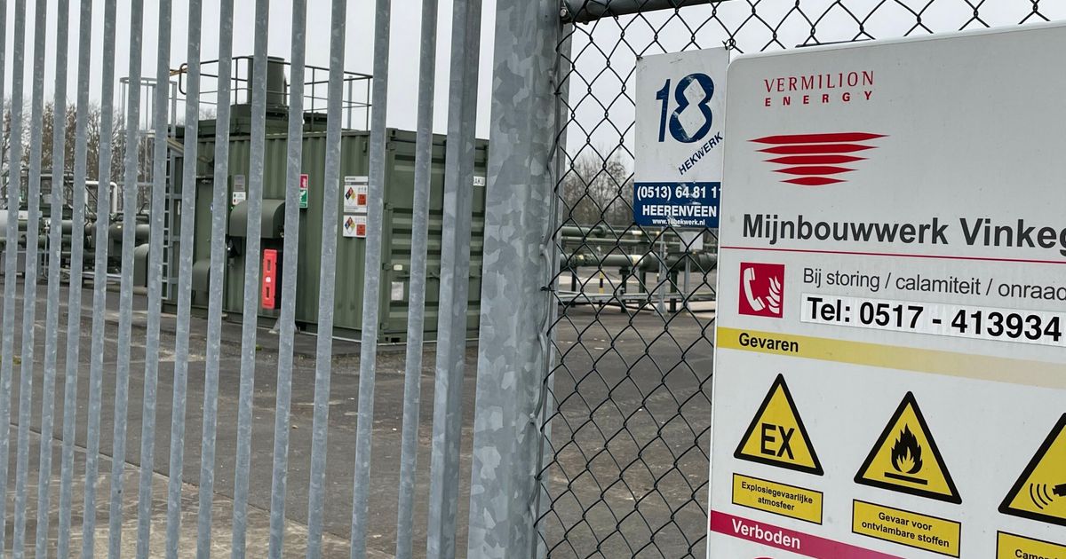 Ubicaciones para la extracción de gas Vledder se están cayendo,
