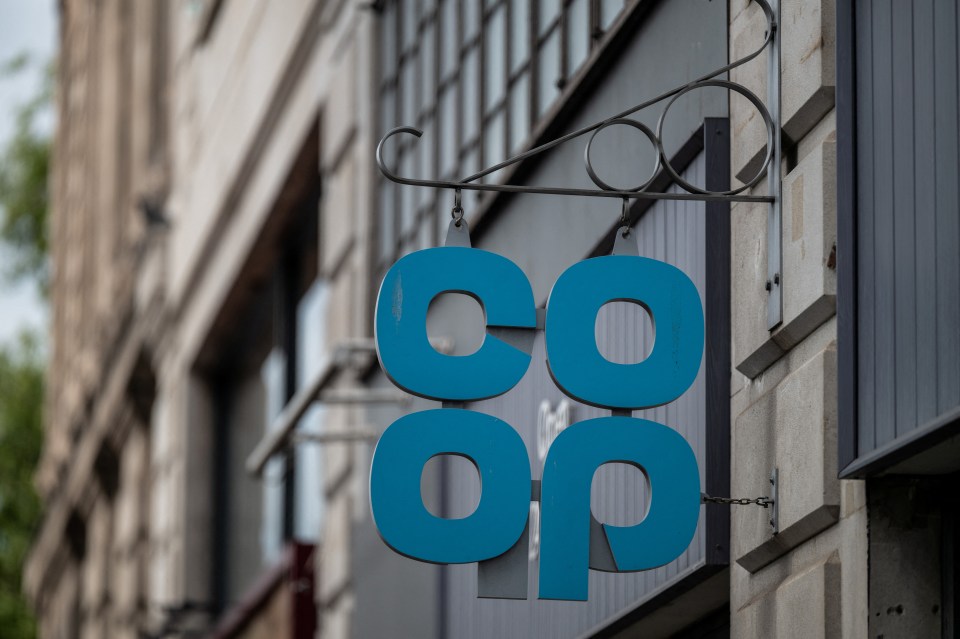 Señal de la tienda cooperativa.